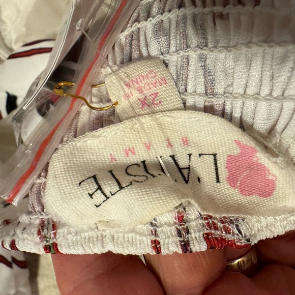 NWT L’ATISTE PLUS SIZE 2X FLORAL CROP TOP - Picture 12 of 15